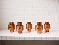 Copper Wall Lights by Paavo Tynell, Vintage Design from 1953
