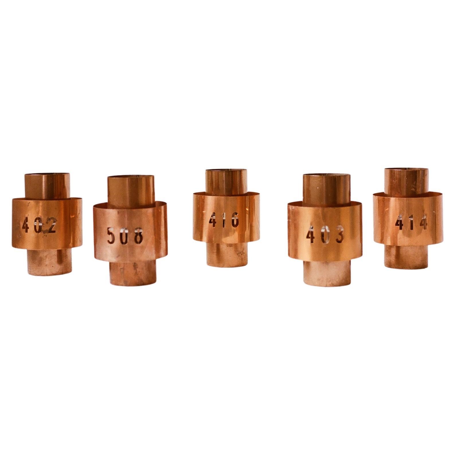 Luces de cobre de Paavo Tynell en venta