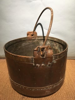 Copper Log Bin