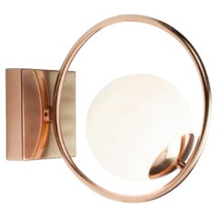 Copper Loop Wall Lamp by Dooq