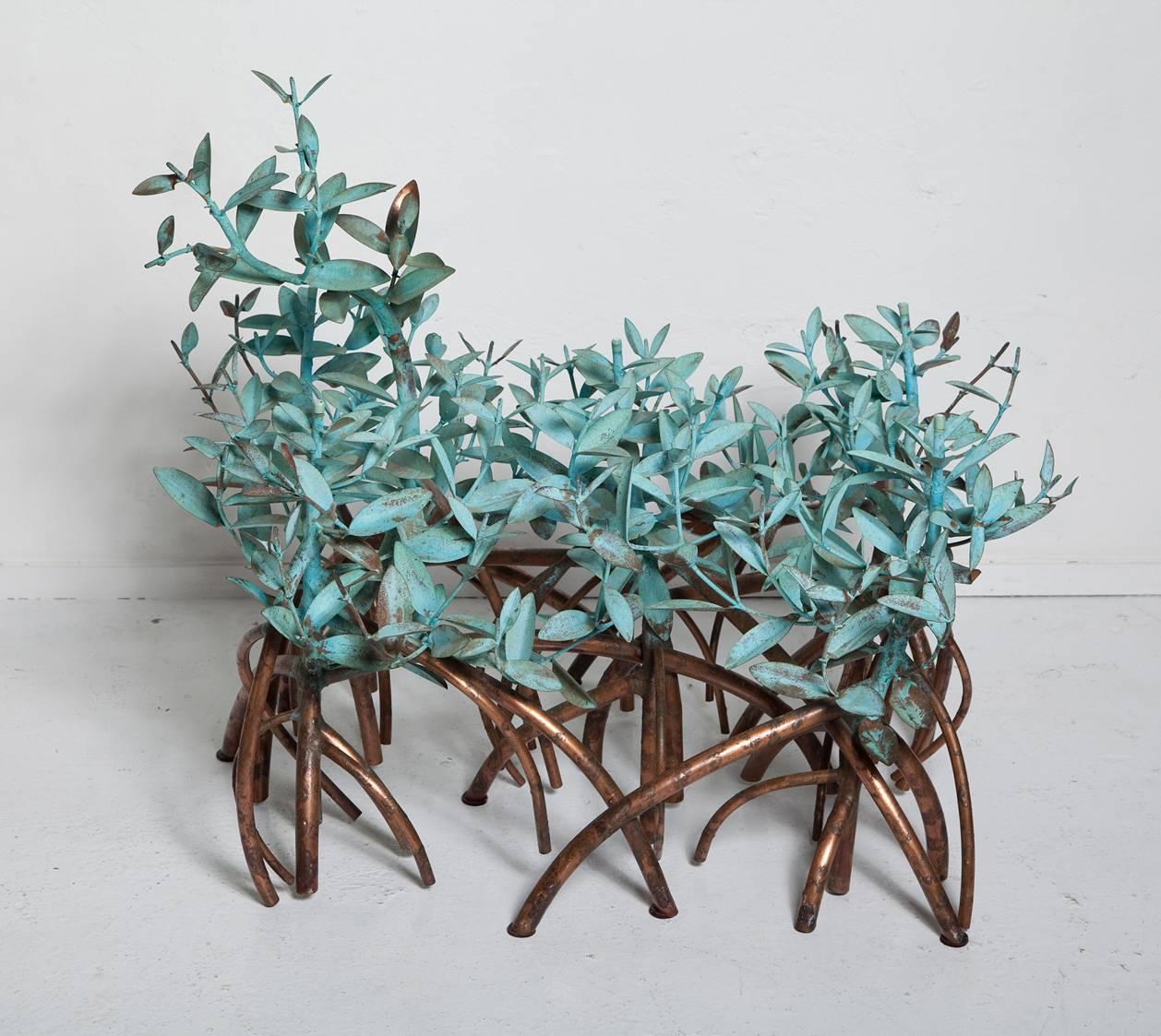 Copper Mangrove Coffee Table by Garland Faulkner 1
