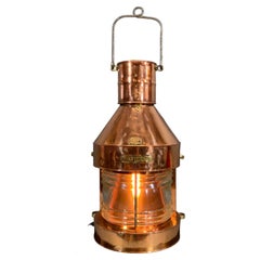 Antique Copper Masthead "Griffiths & Sons" Lantern
