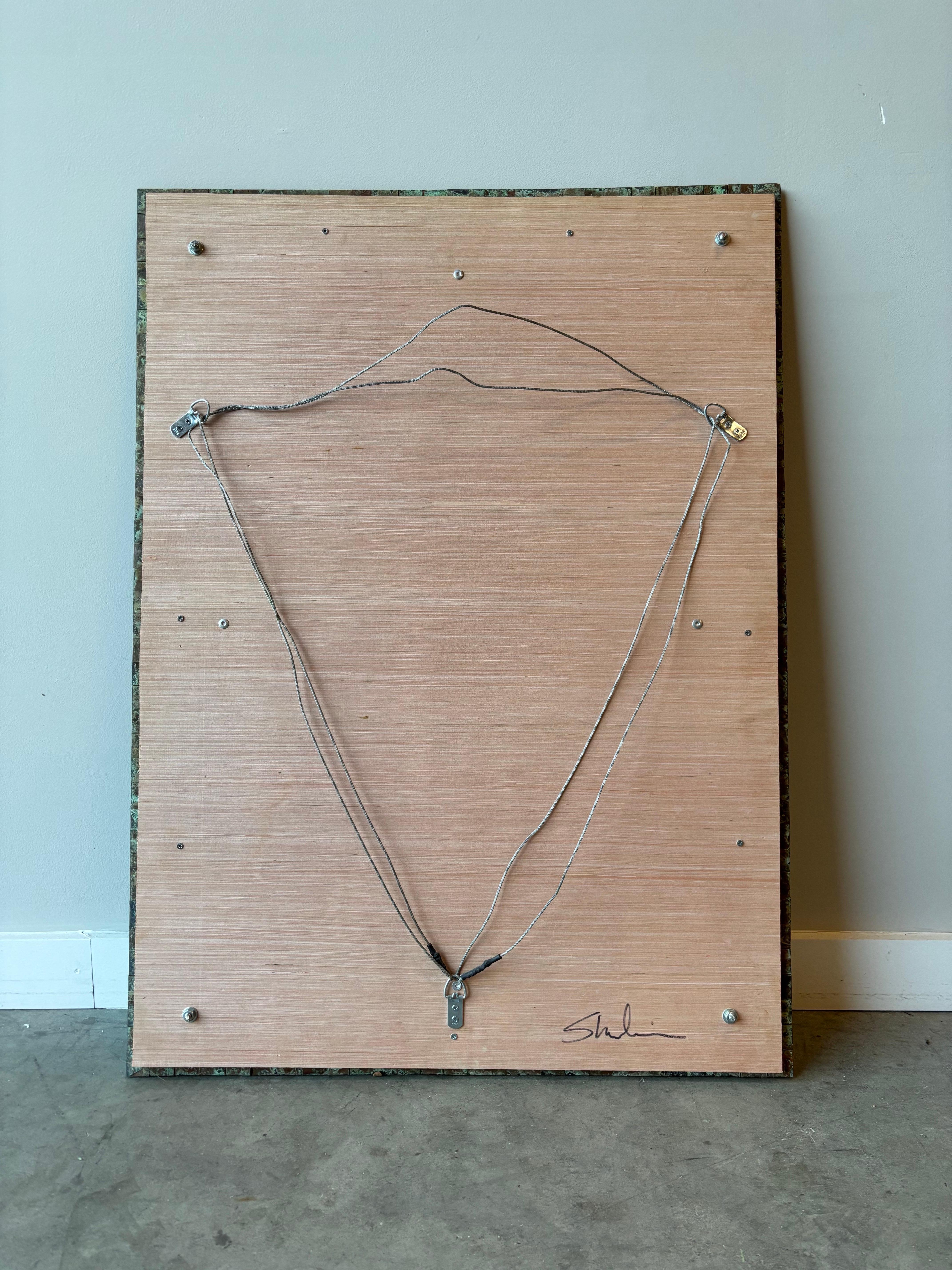 Copper mirror For Sale 1