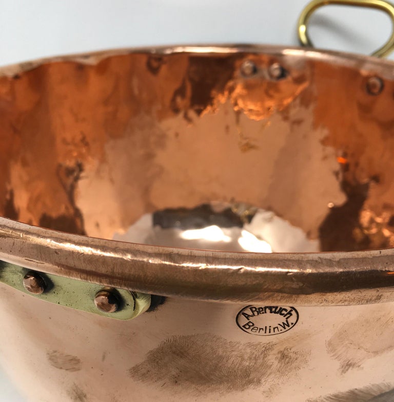 Large Copper Mixing Bowl at 1stDibs