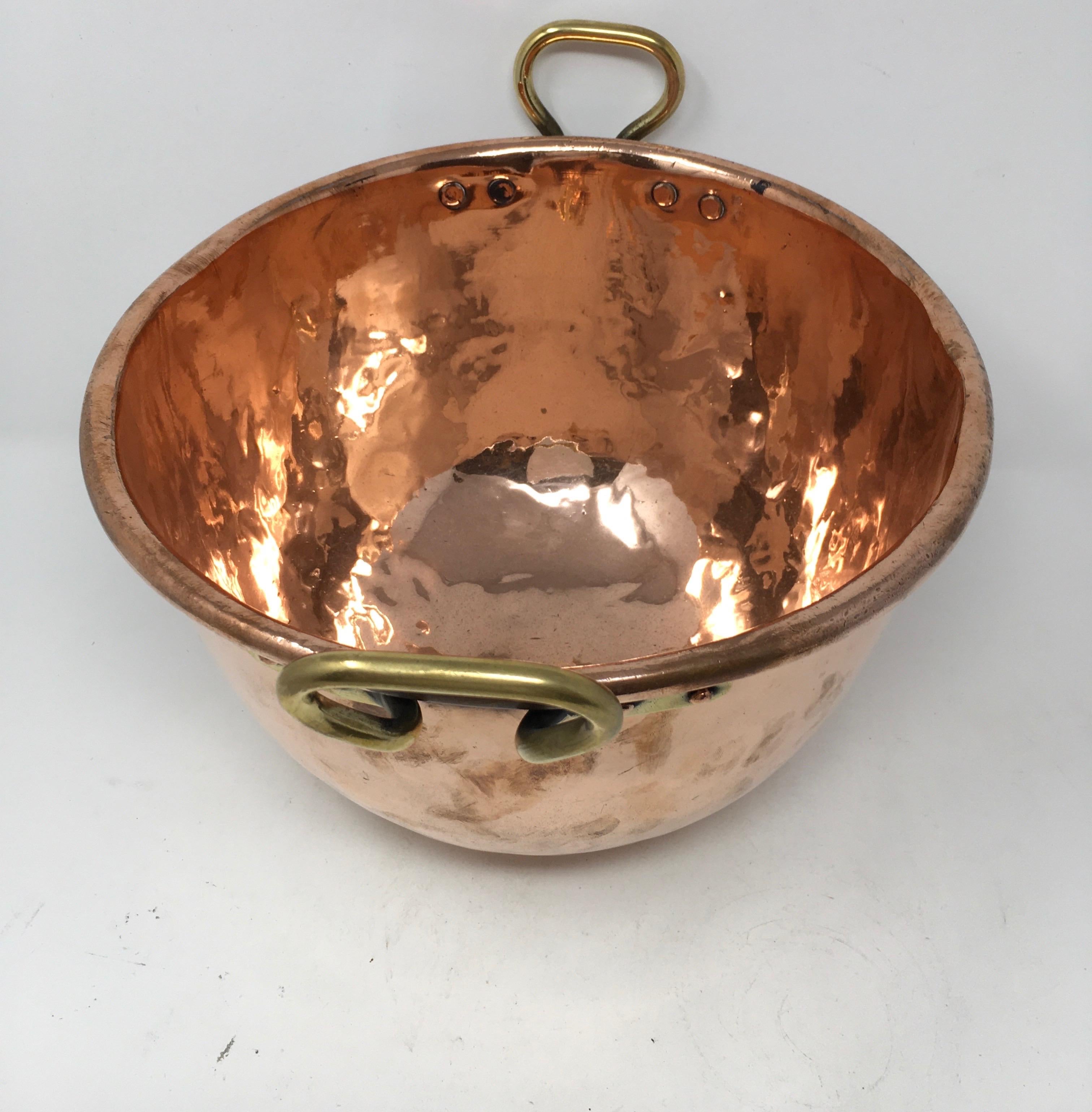 English Copper Mixing Bowl