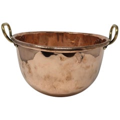 Antique Copper Mixing Bowl