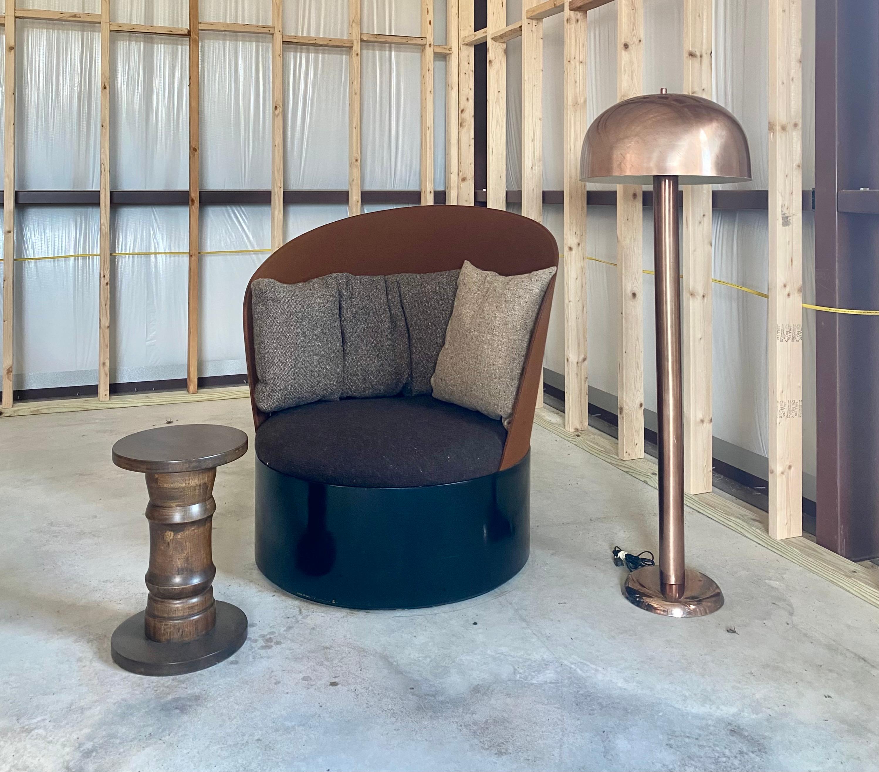 Copper Mushroom Floor Lamp For Sale 3