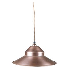 Copper or Bronze-Plated Steel Lampshades, 20th Century