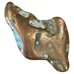 Used Copper Ore Ingot Paperweight