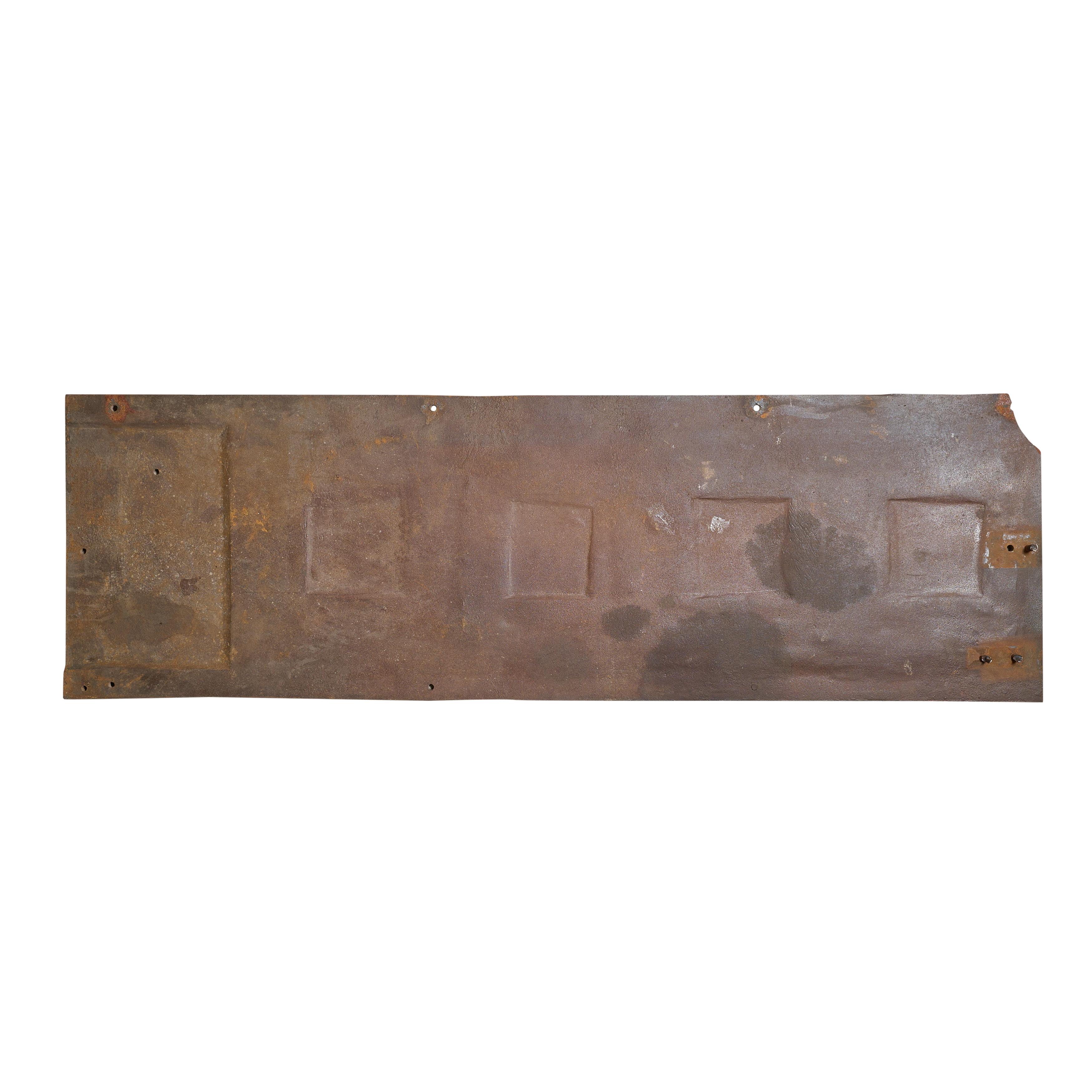 Copper Over Cast Iron Column Fragment from the Chicago Stock Exchange In Good Condition For Sale In Round Top, TX