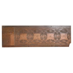 Used Copper Over Cast Iron Column Fragment from the Chicago Stock Exchange