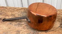 Copper pan from chef Robert 19th century