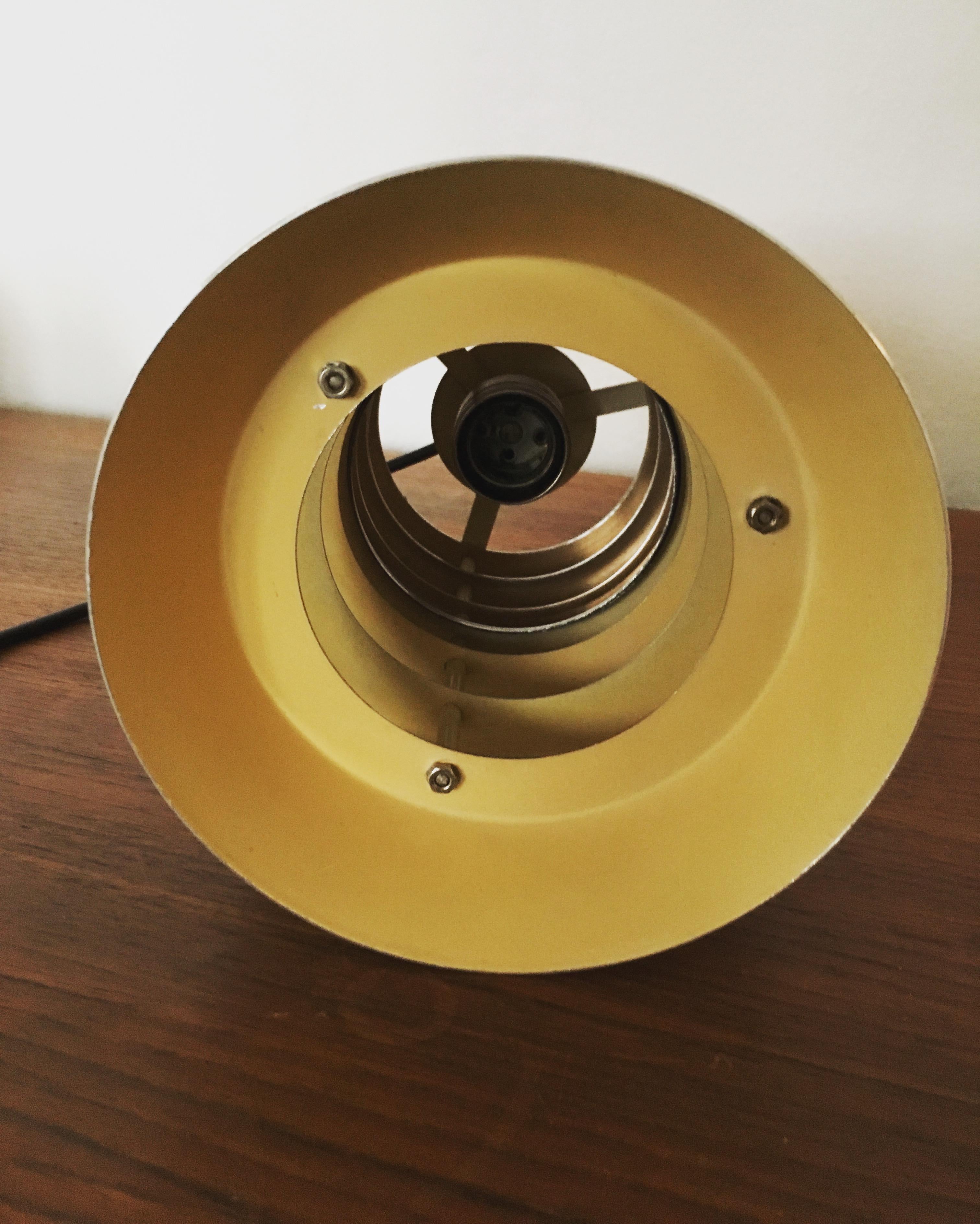 Copper pendant lamp by Doria For Sale 5