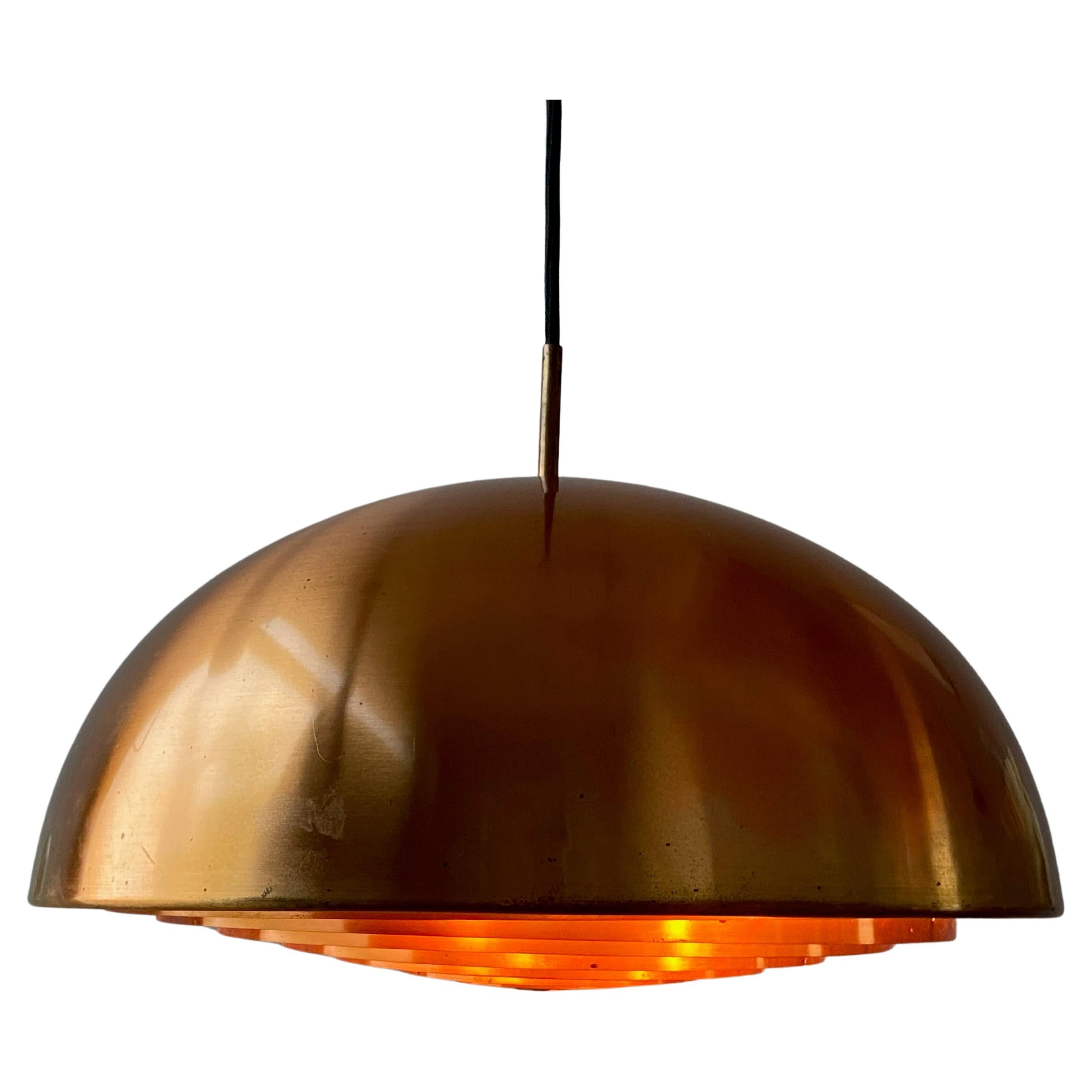 Copper Pendant Lamp by Jo Hammerborg Fog @ Mørup Denmark