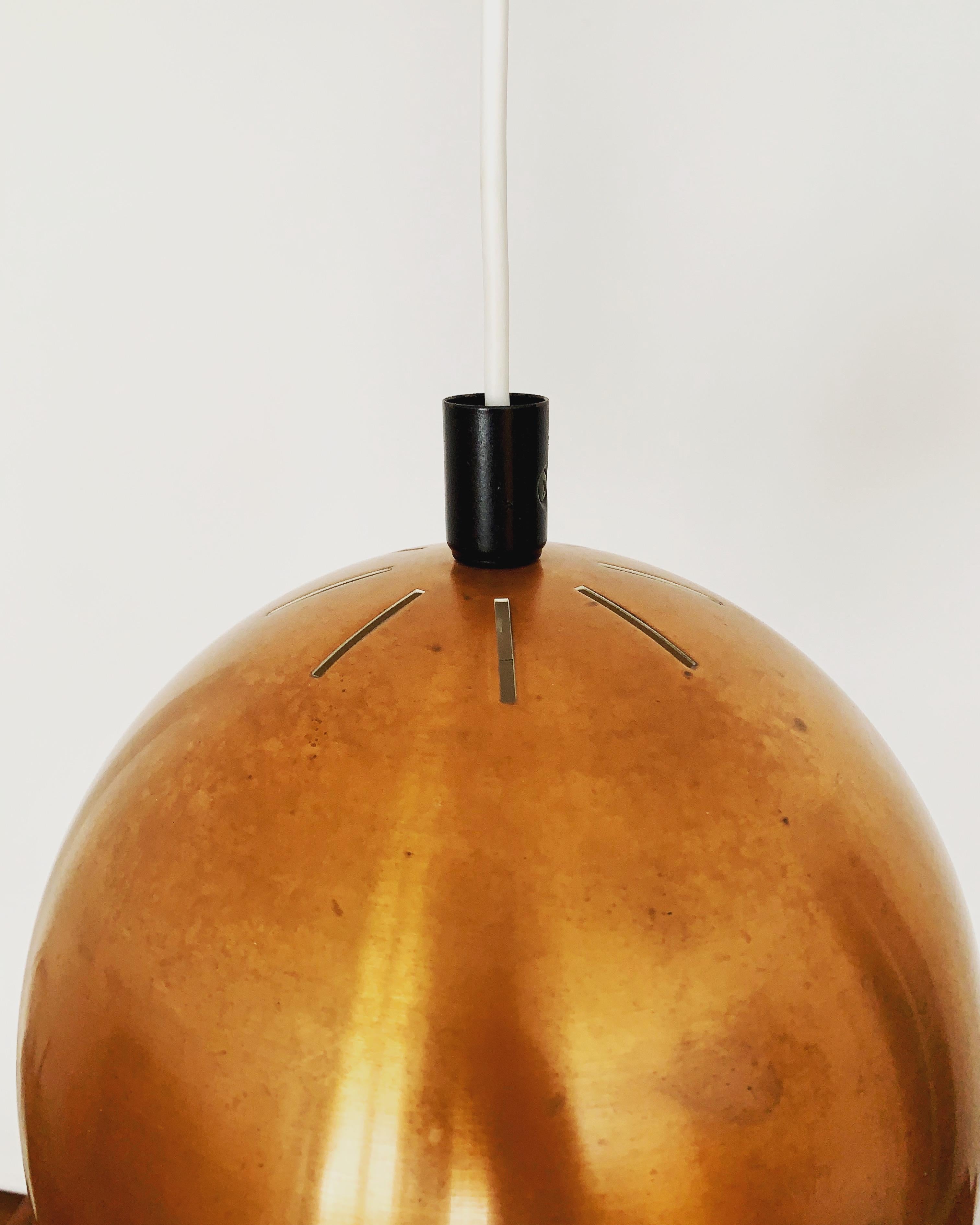 Metal Copper Pendant Lamp For Sale