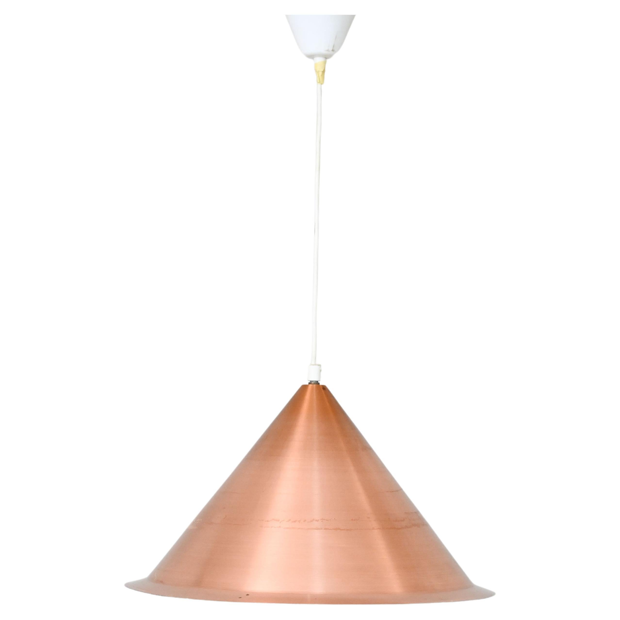 Copper pendant lamp