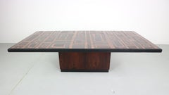 Copper-Plated Coffee Table by Heinz Lillienthal, 1970, Germany