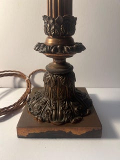 Copper Plated Table Lamp