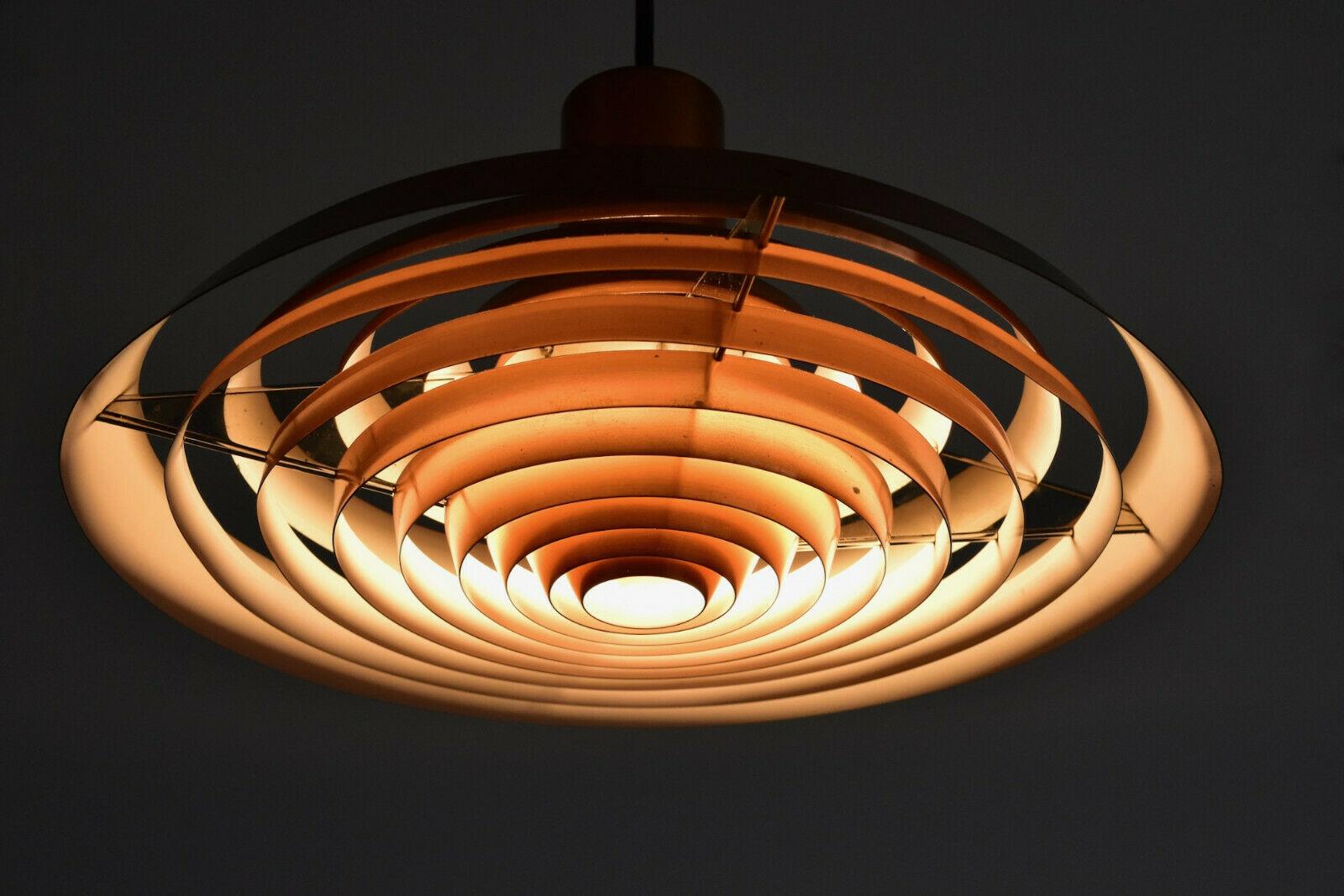 Copper Poul Henningsen PH Tallerken Pendant Lamp by Louis Poulsen Denmark 2