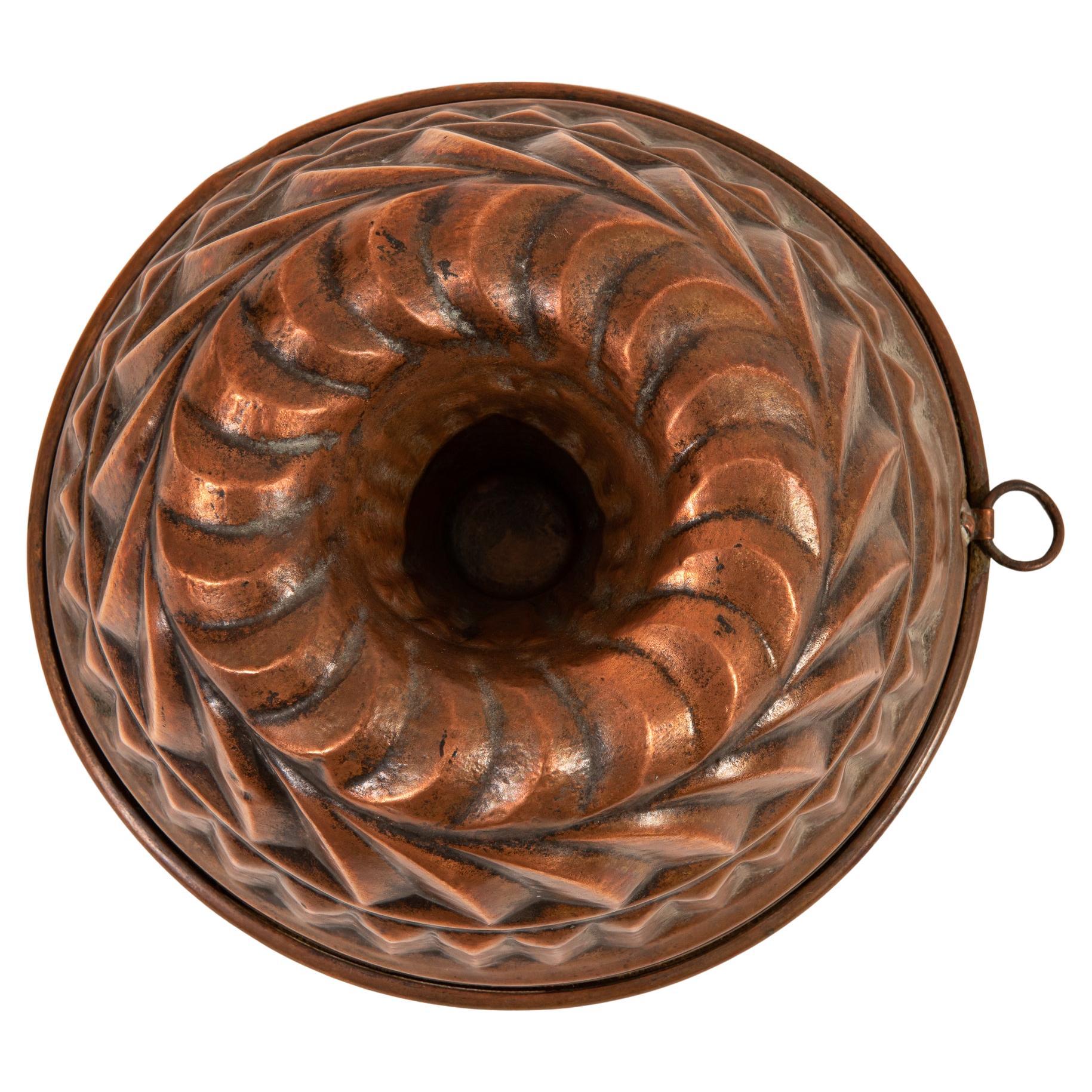 Copper Pudding In Excellent Condition For Sale In Alessandria, Piemonte