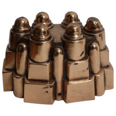 Copper Pudding Mold, French, 19th Century