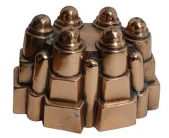 Copper Pudding Mold, French, 19th Century