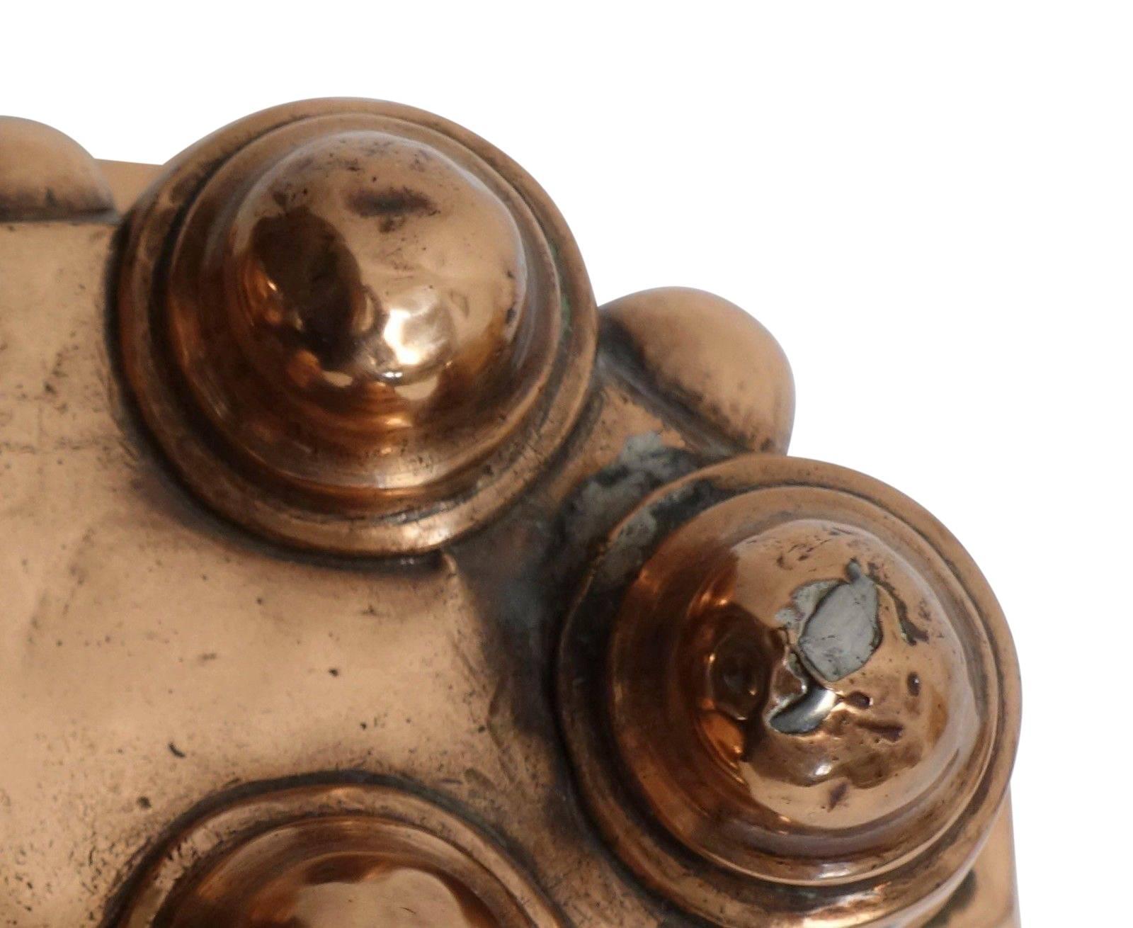 Copper Pudding Mold, French, 19th Century For Sale 1