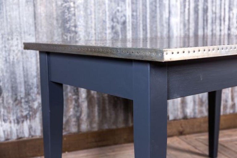 Copper Restaurant Table, Small Restaurant Table, 20th Century For Sale at 1stDibs