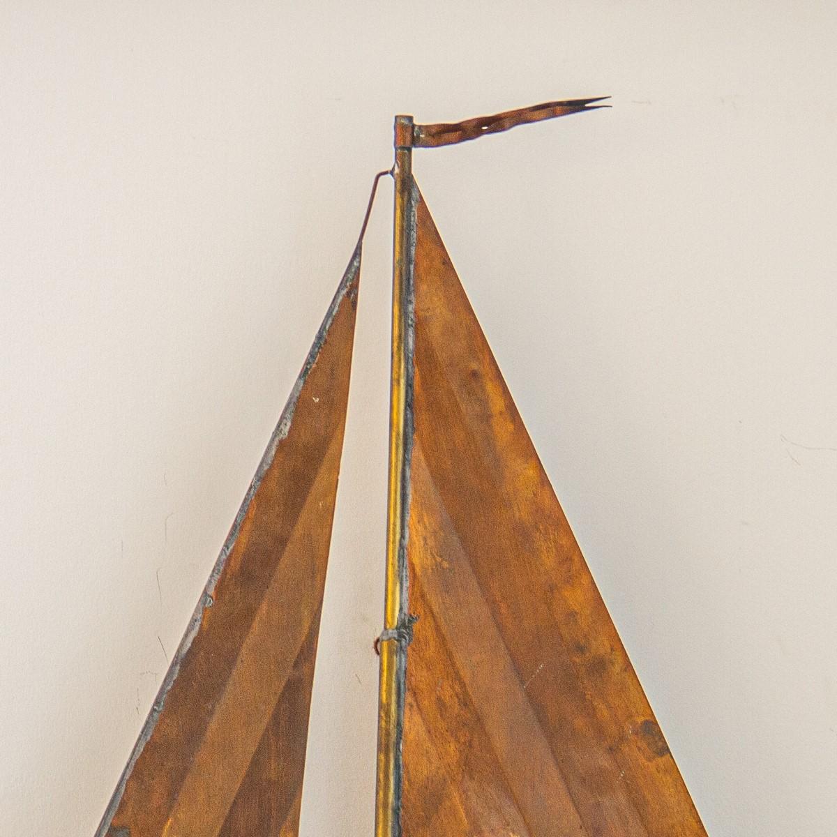 1970er Wandskulptur in der Art von Curtis Jere (amerikanisch) im Angebot