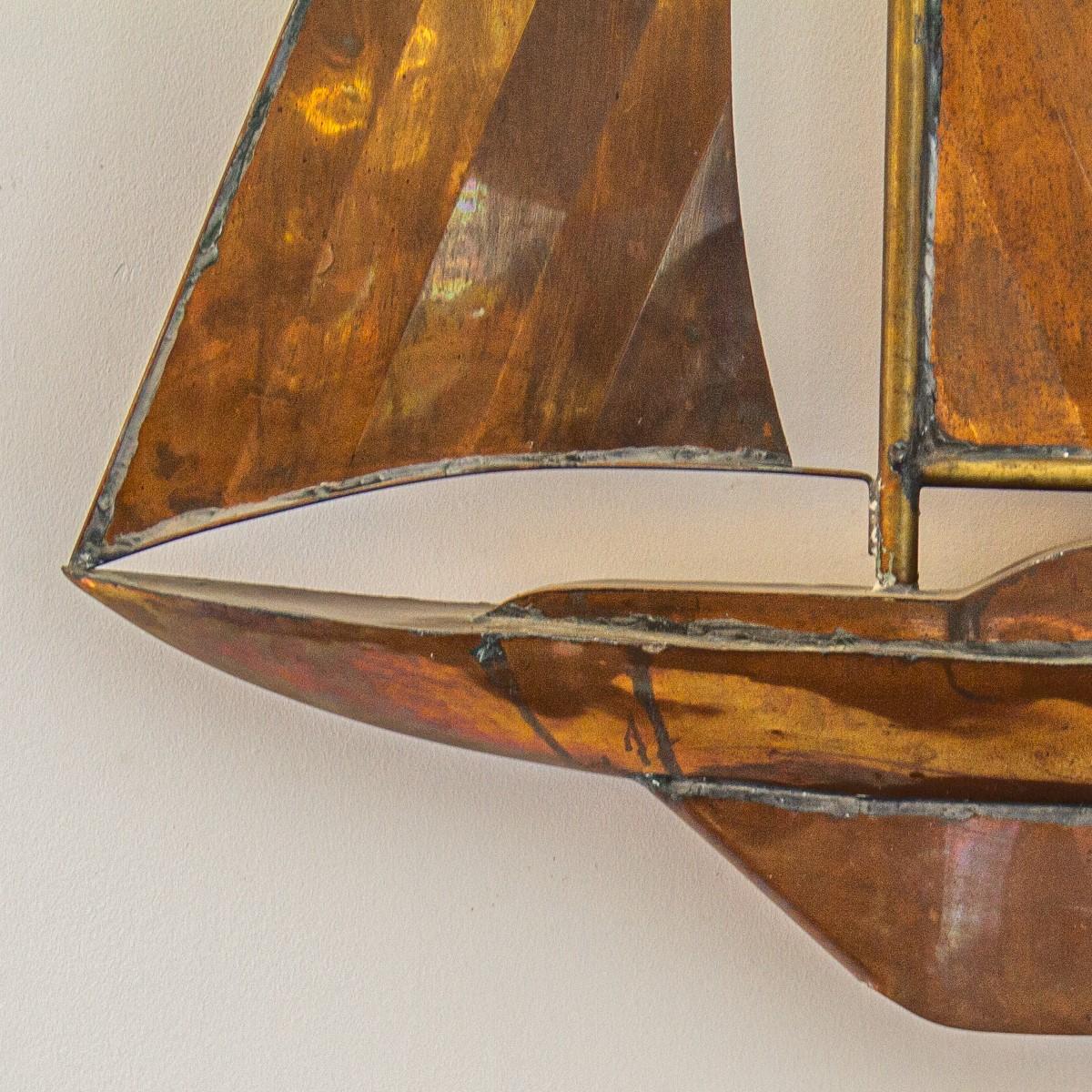 1970er Wandskulptur in der Art von Curtis Jere im Angebot 2
