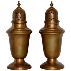 Vintage Copper Salt and Pepper Shakers Gorham