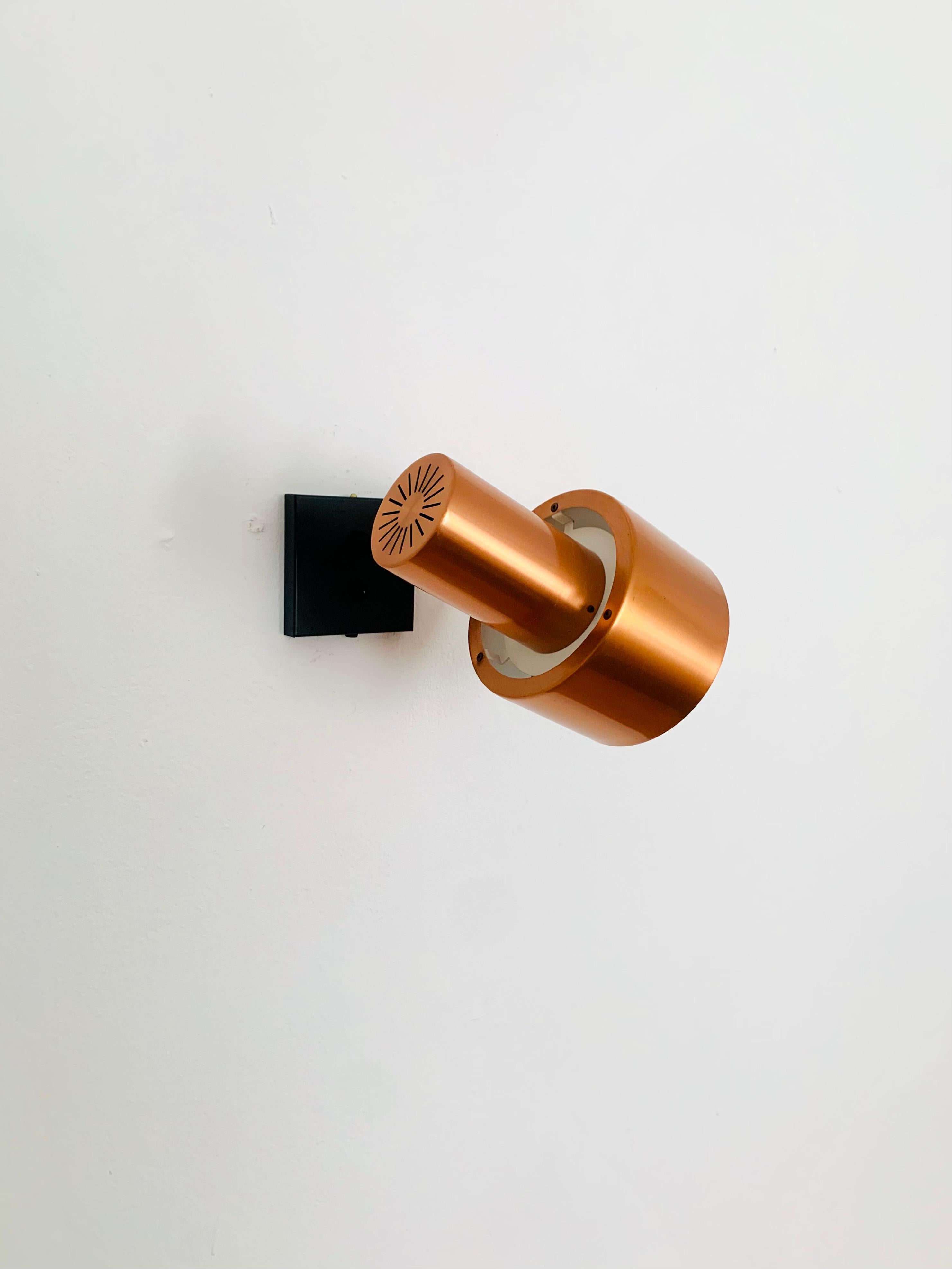 Danish Copper Sconce by Jo Hammerborg for Fog and Morup For Sale