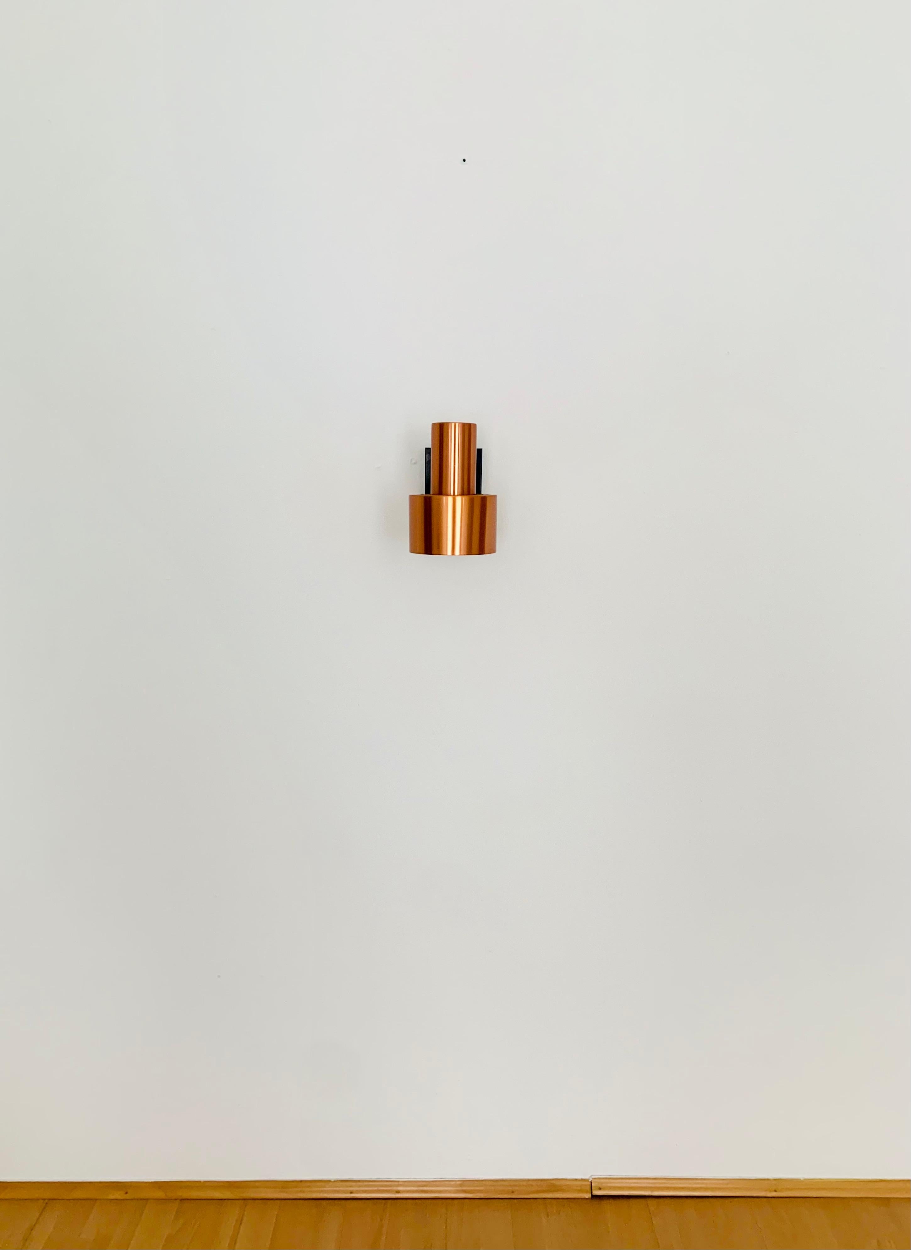Mid-20th Century Copper Sconce by Jo Hammerborg for Fog and Morup For Sale