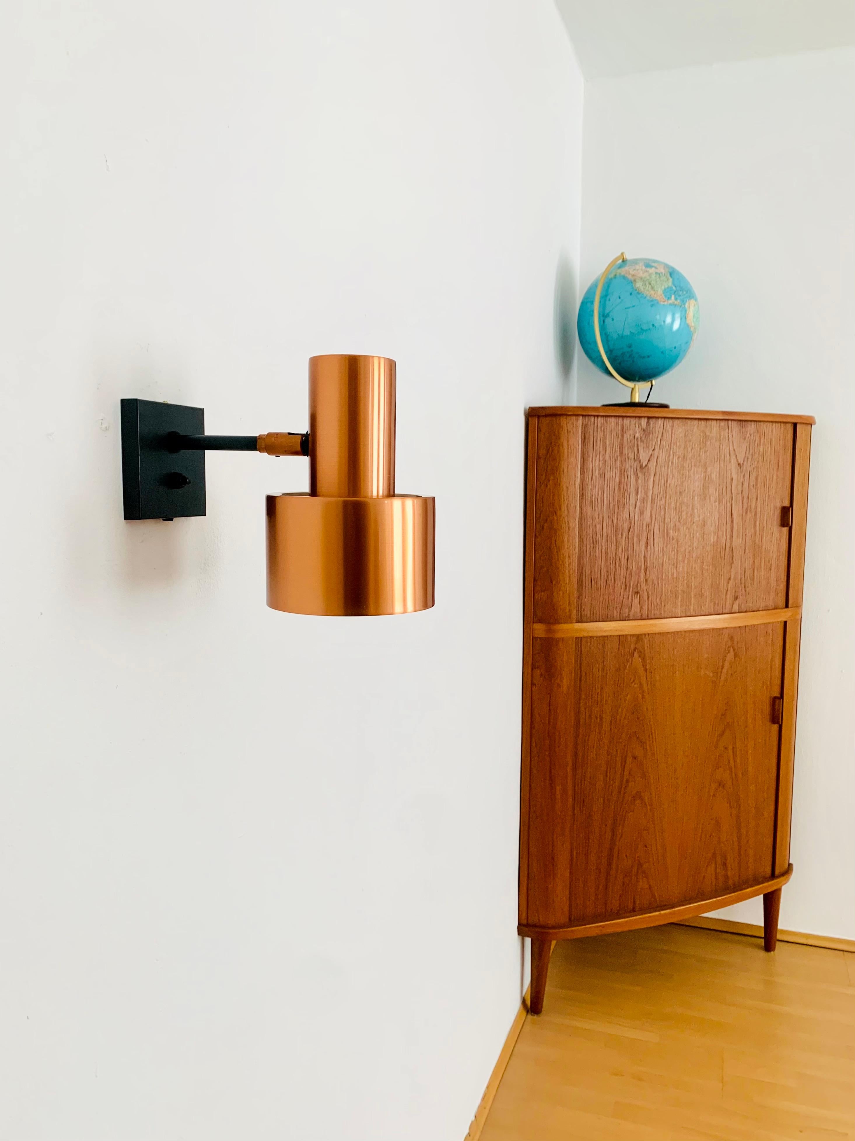Metal Copper Sconce by Jo Hammerborg for Fog and Morup For Sale