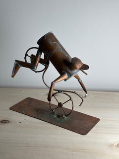 Copper Sculpture by Riccardo Dalisi