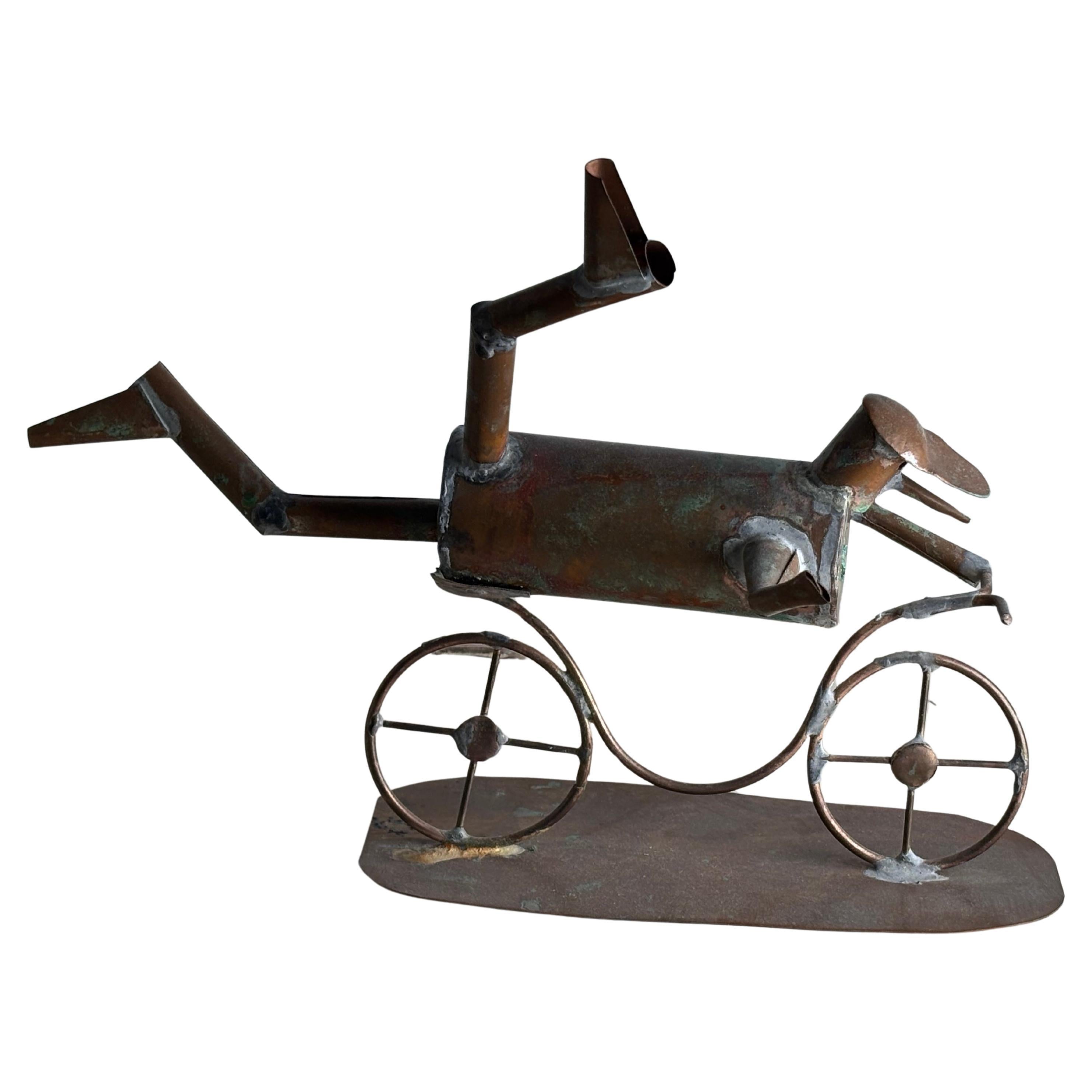 Copper Sculpture by Riccardo Dalisi