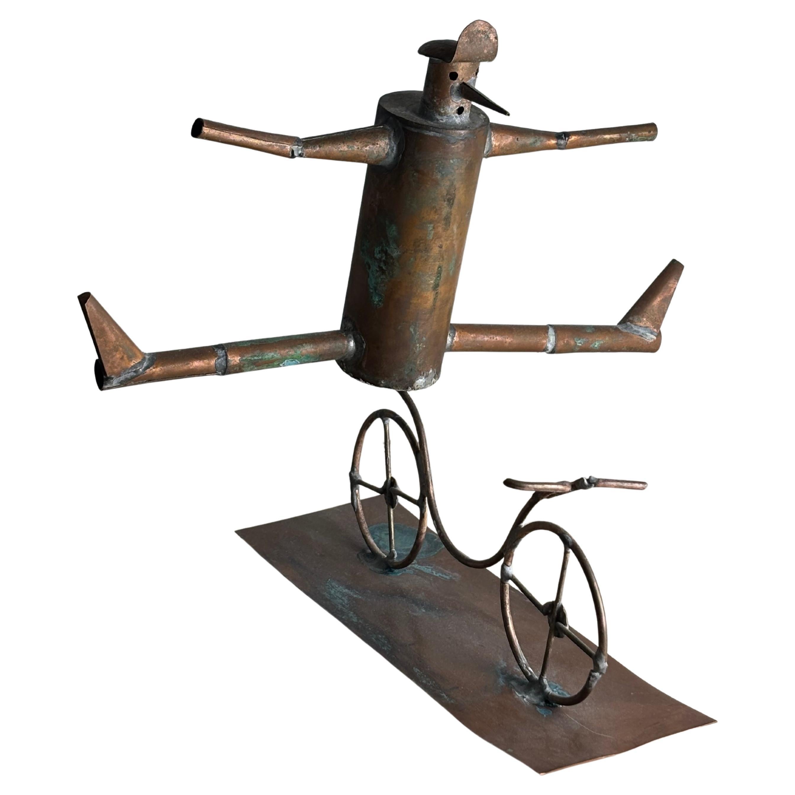 Copper Sculpture by Riccardo Dalisi