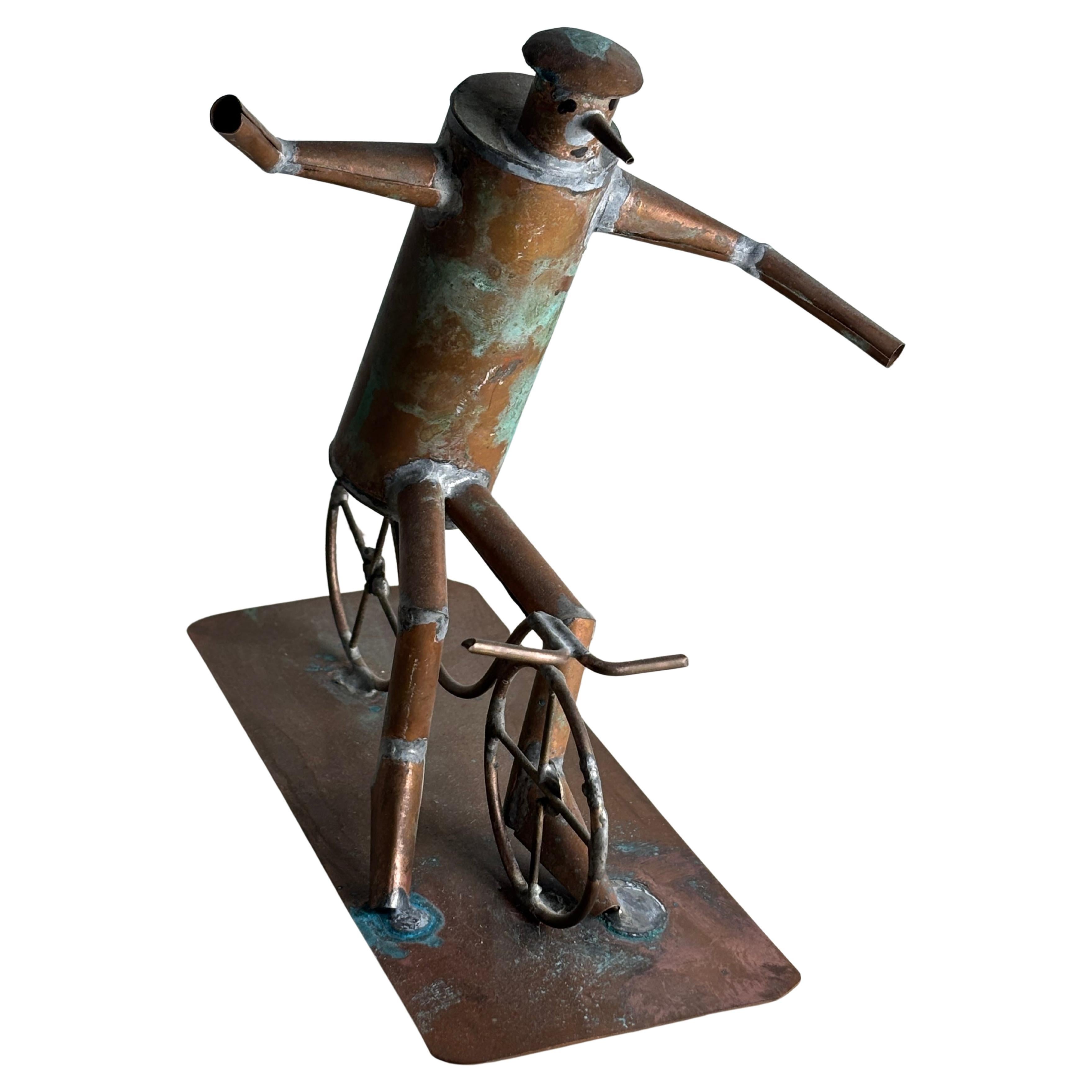 Sculpture en cuivre de Riccardo Dalisi en vente