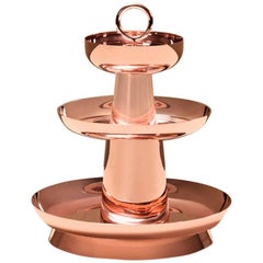 Copper Serviteur Muet by Brazilian Designer Brunno Jahara