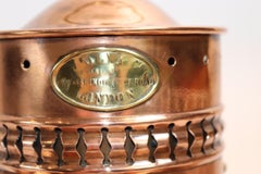 Copper Ships Cabin Lantern by Davey of London