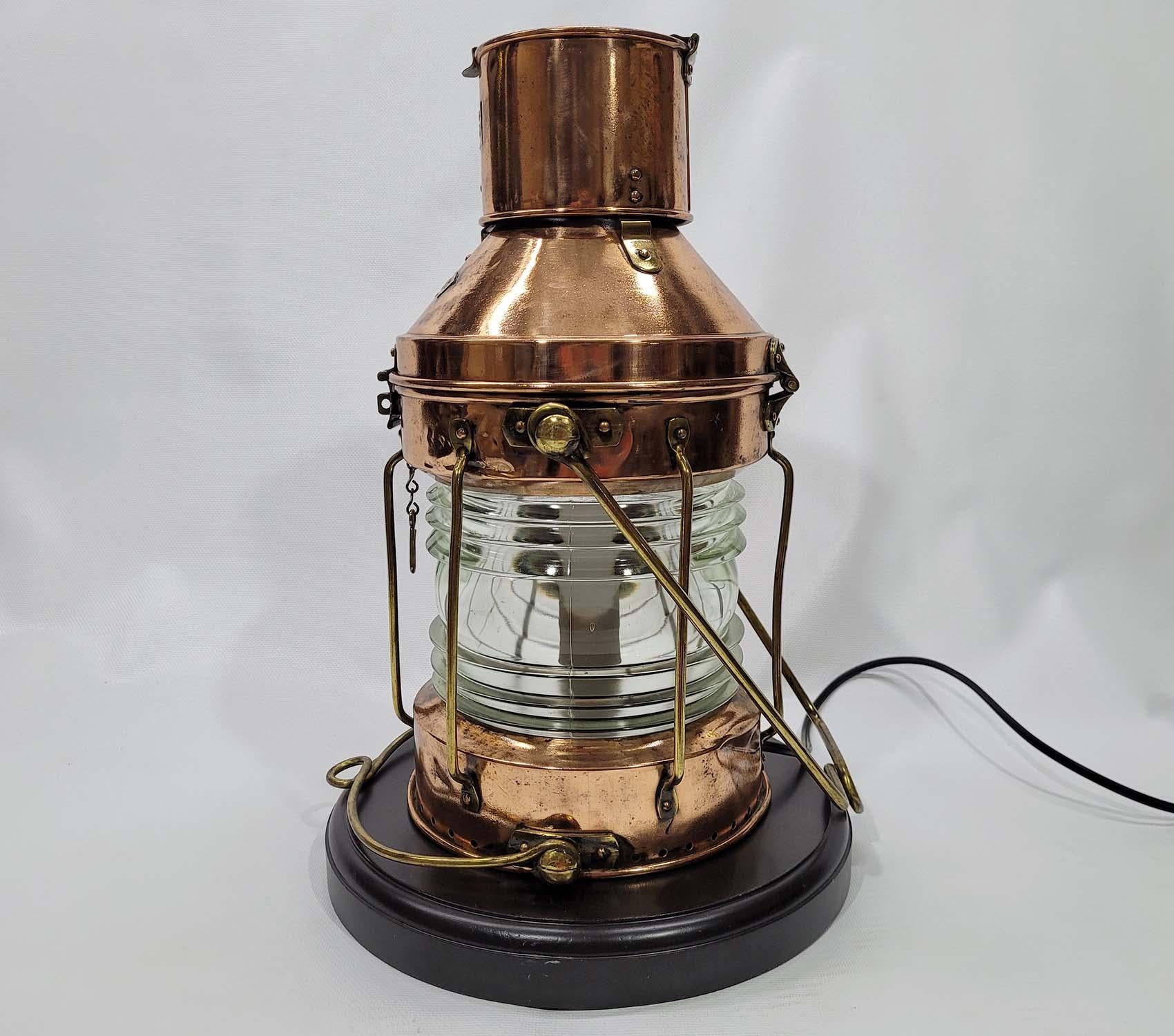 Copper Ships Lantern by English Maker 4
