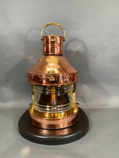 Copper Ship's Masthead Lantern by Tung Woo