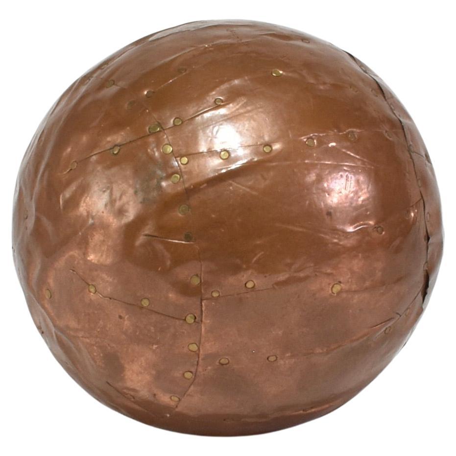 Escultura Esfera de Cobre