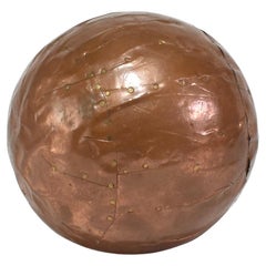 Copper Sphere Sculpture