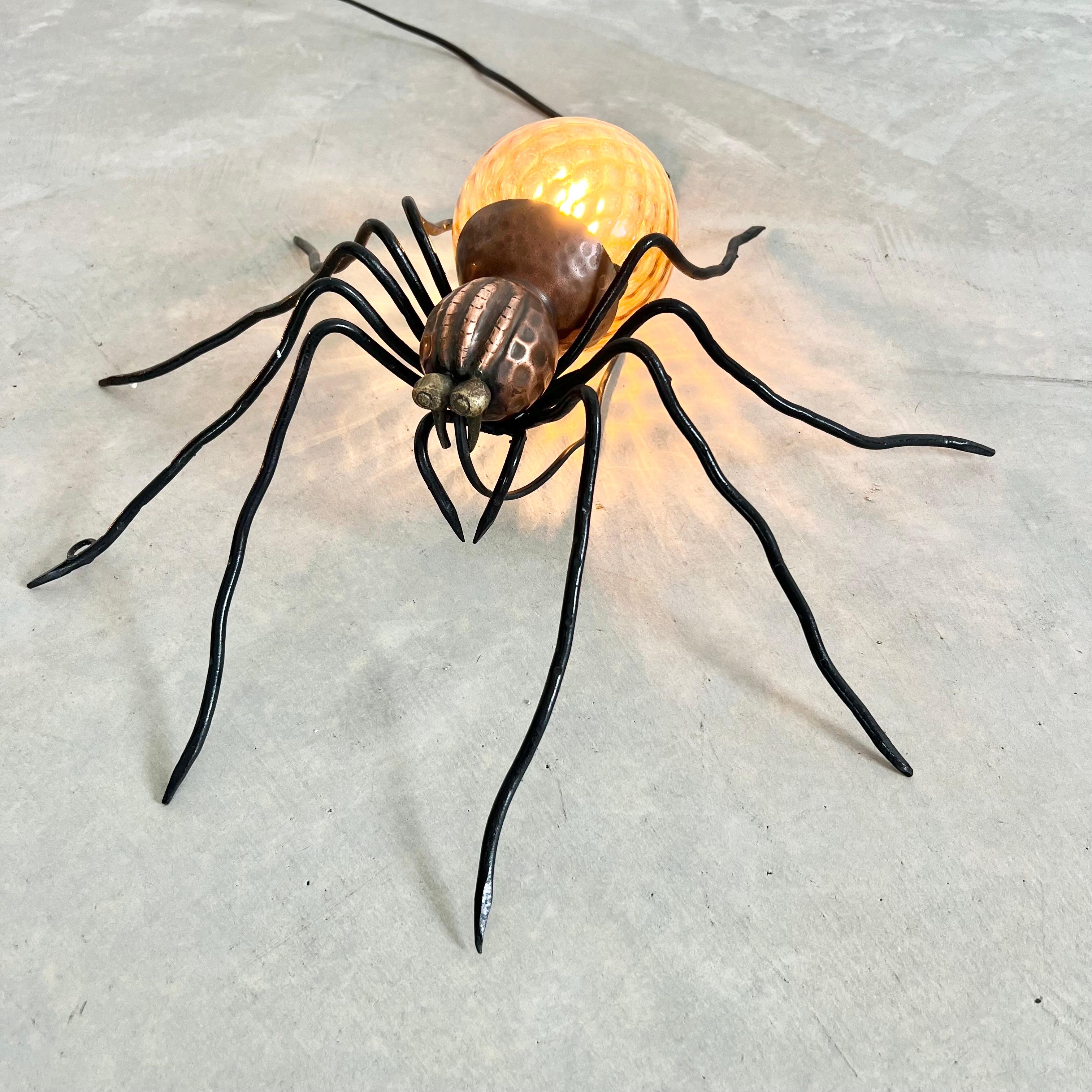Copper Spider Sconce, 1960s Italy For Sale 5
