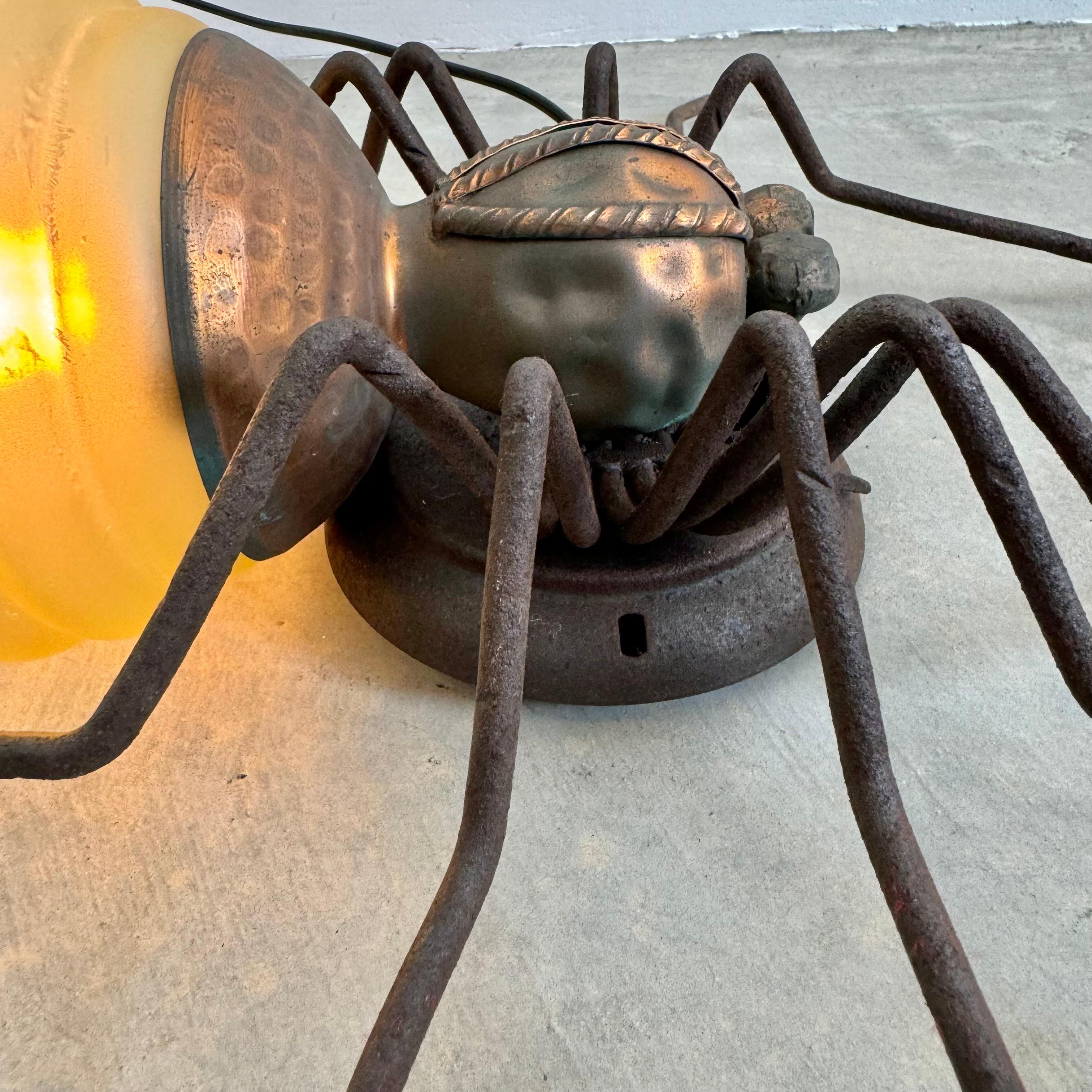 Lámpara araña de cobre, años 60 Italia en venta 5