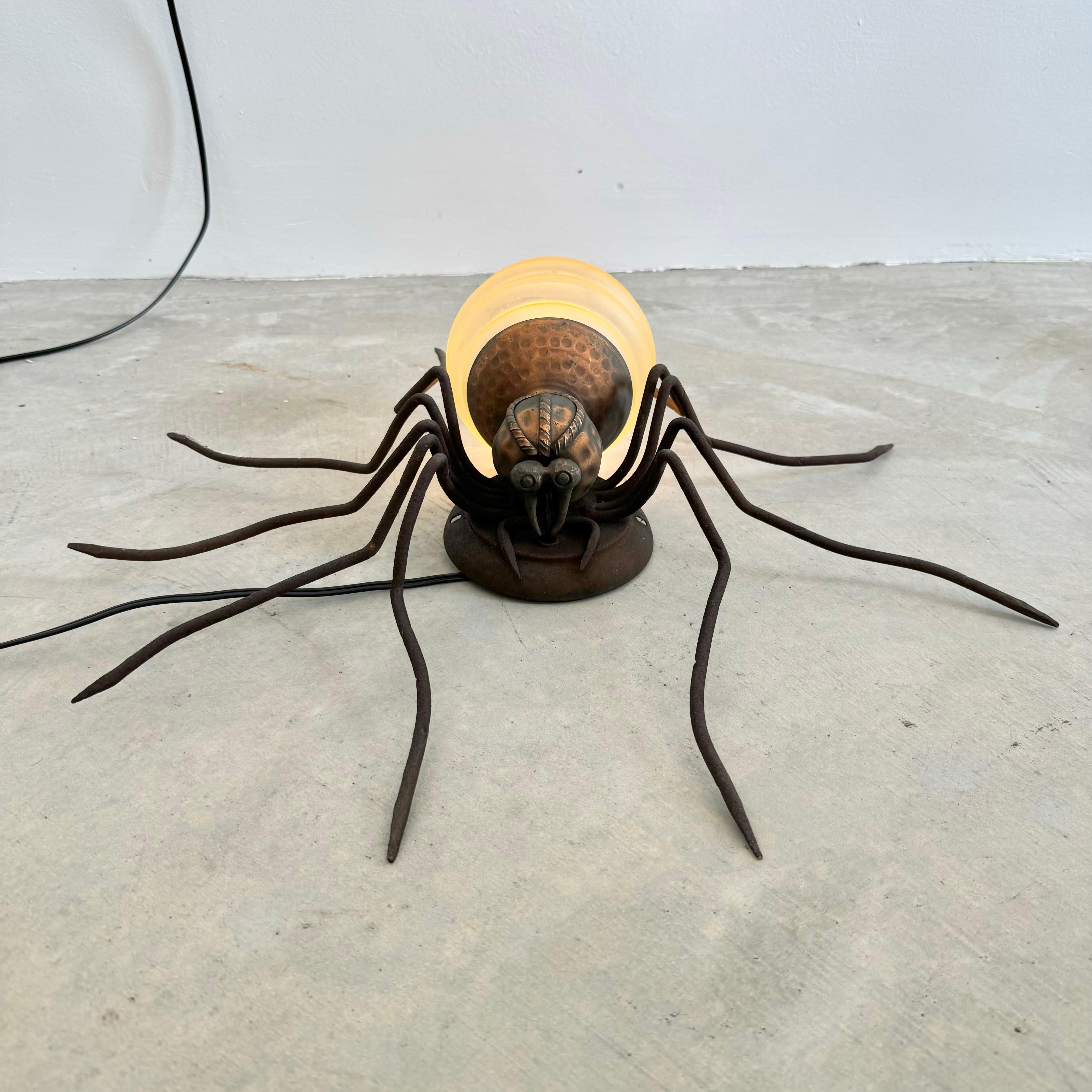 Lámpara araña de cobre, años 60 Italia en venta 7