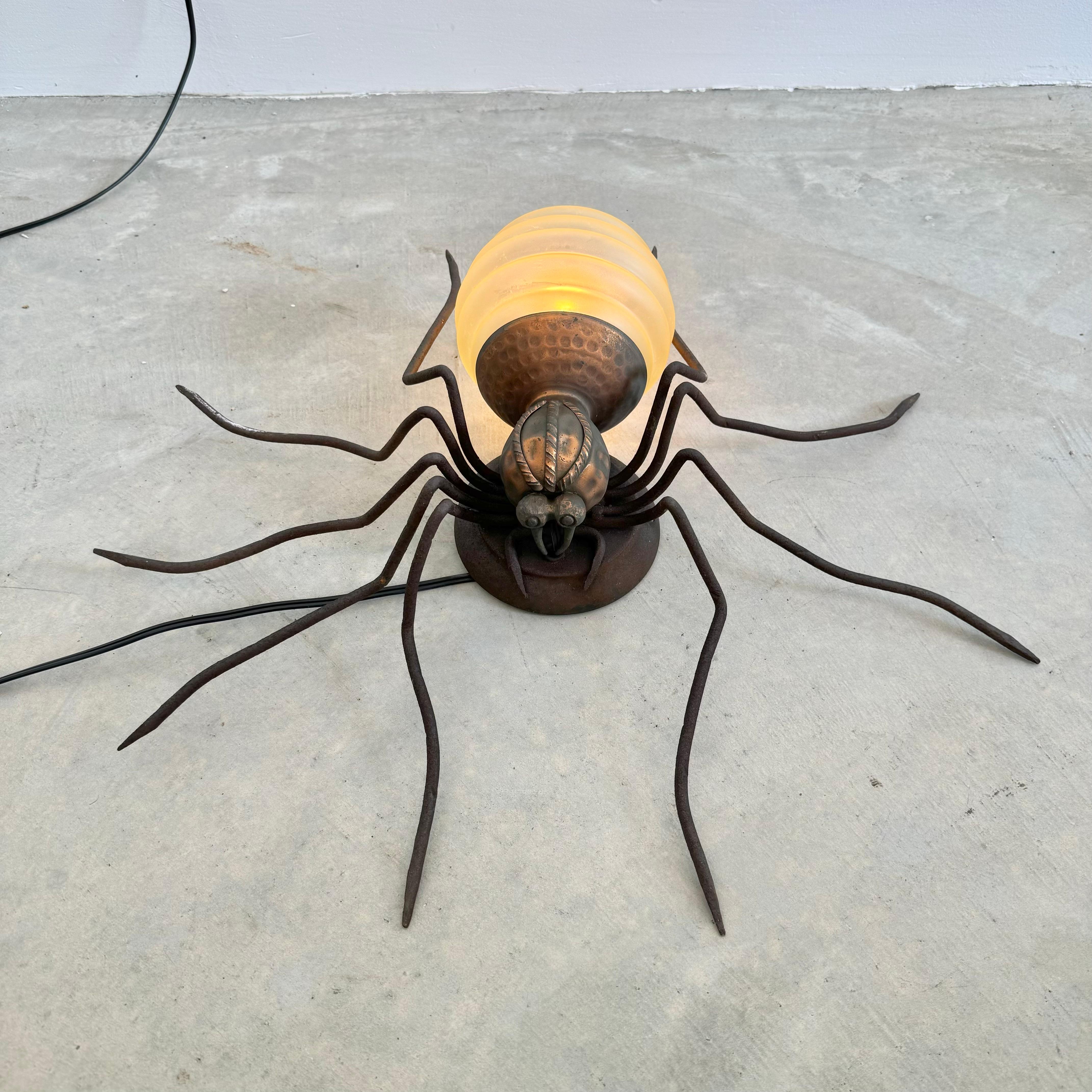 Lámpara araña de cobre, años 60 Italia en venta 8