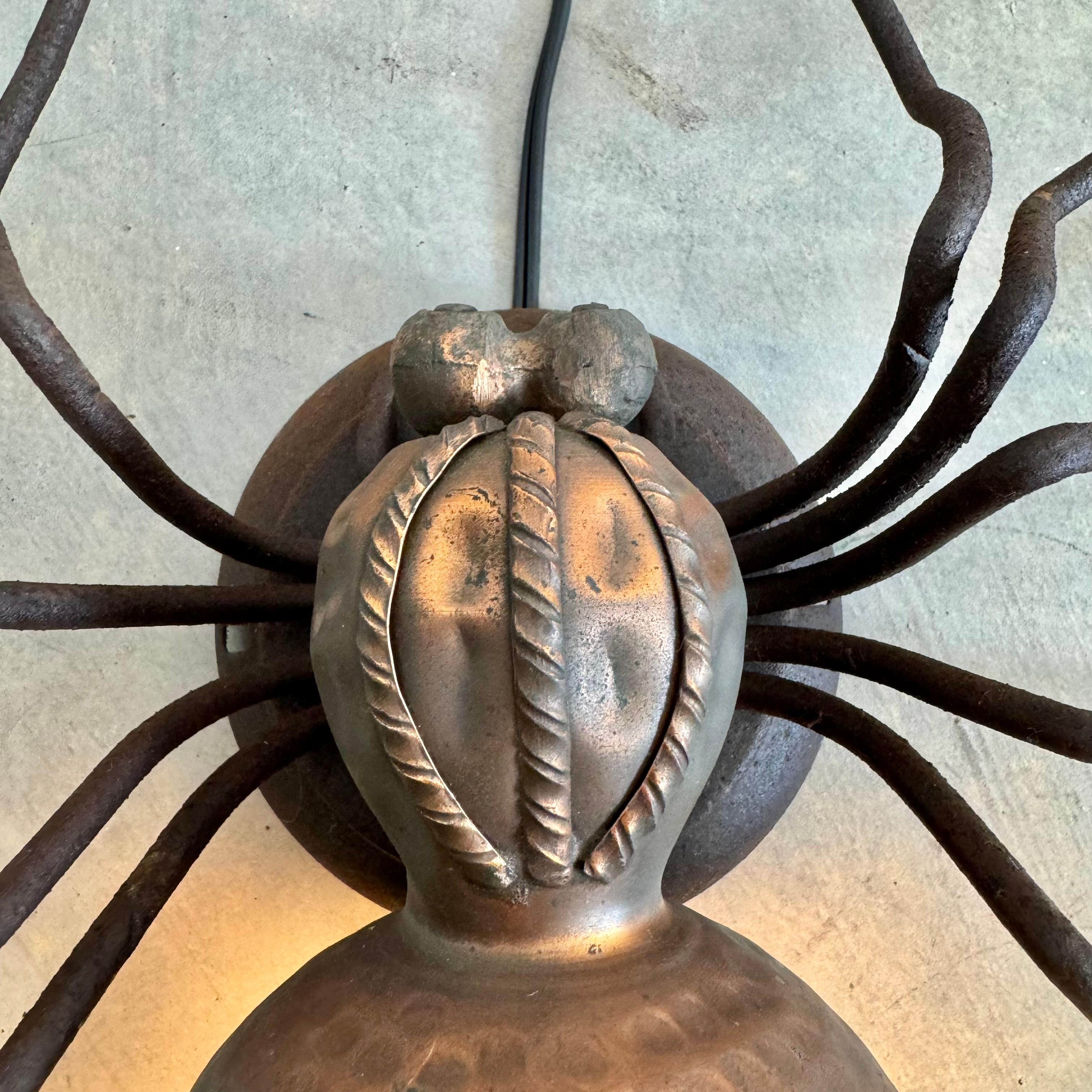 Lámpara araña de cobre, años 60 Italia Metal en venta