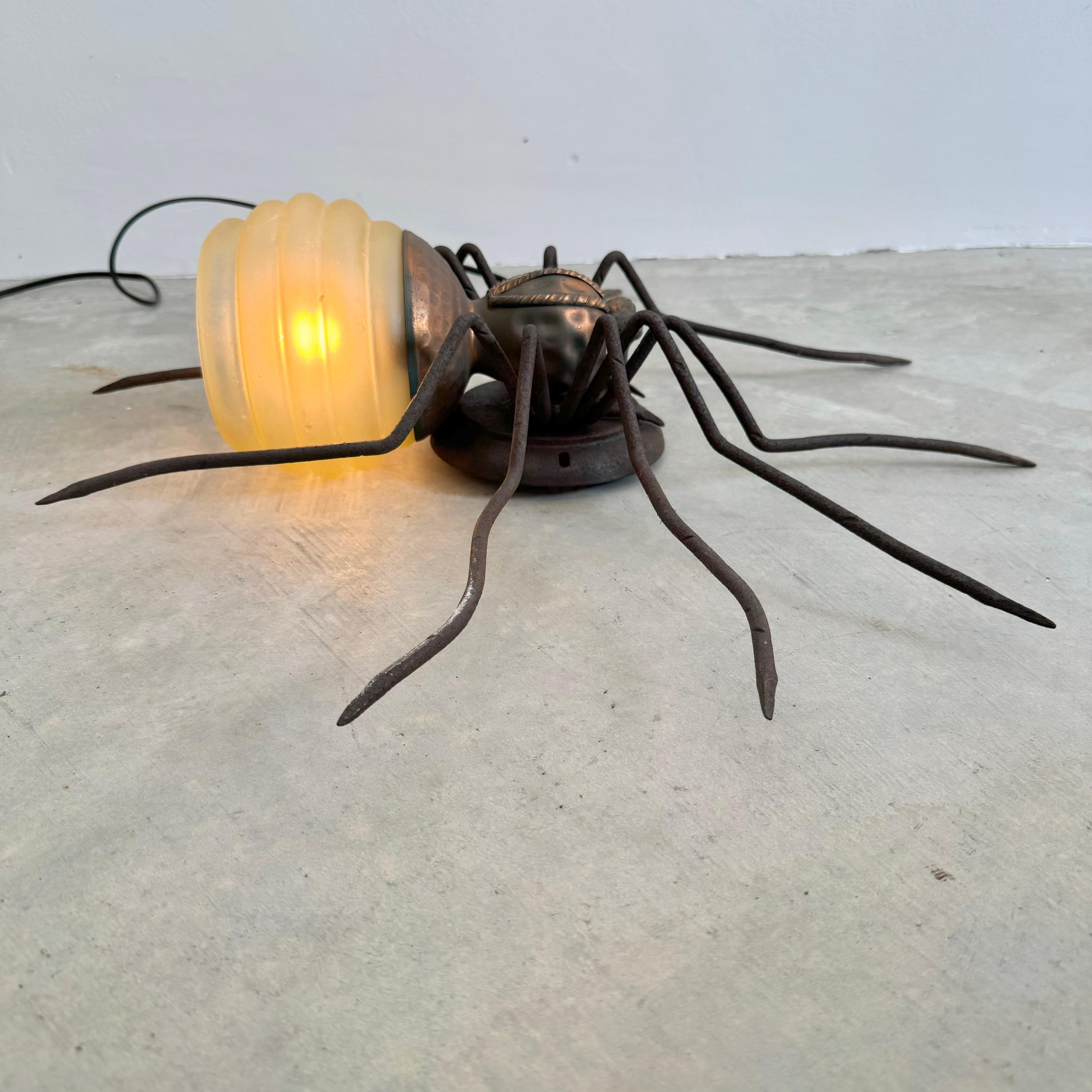 Lámpara araña de cobre, años 60 Italia en venta 4